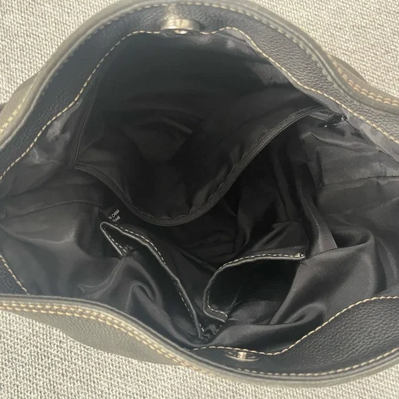 Charter Club Black Shoulder Bag - Picture 12 of 16